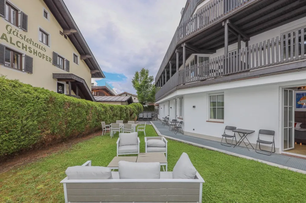 KITZIMMO-Garten Apartment mit touristischer Widmung kaufen - Immobilien Kitzbühel.