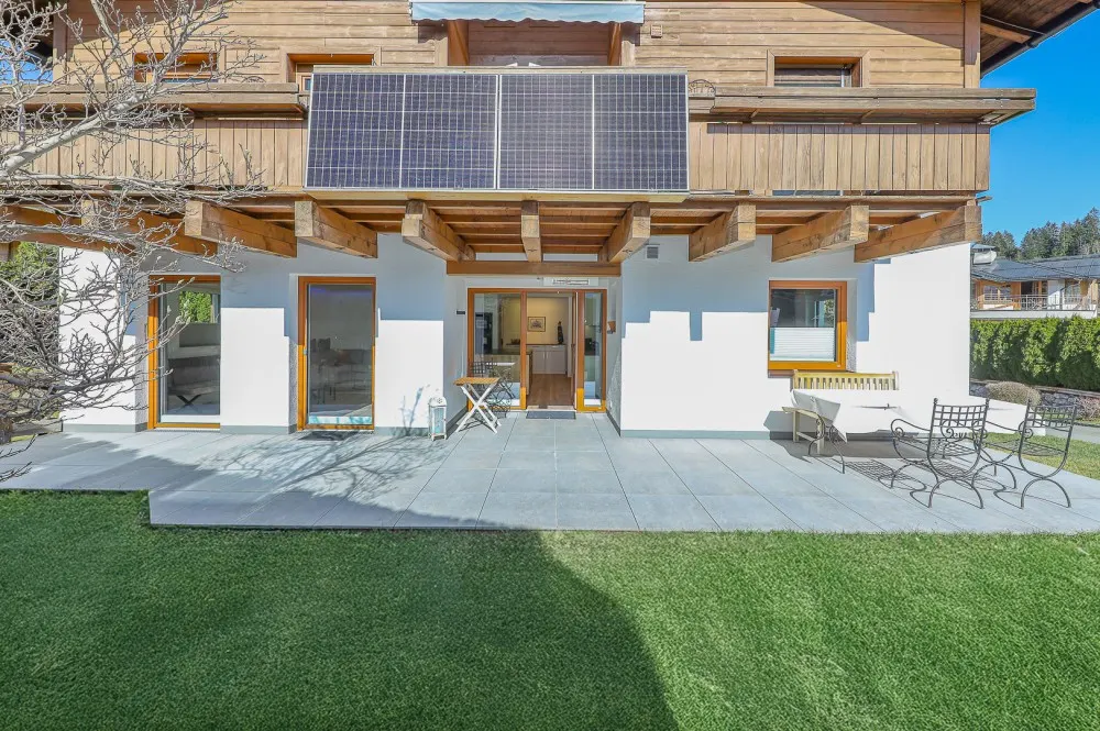 KITZIMMO-Exklusive Gartenwohnung in sonniger Ruhelage - Immobilien Reith bei Kitzbühel.