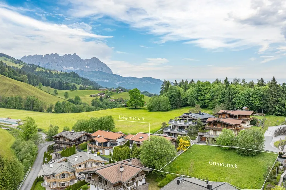 KITZIMMO-Exklusives Chalet mit Kaiserblick in Toplage kaufen - Immobilien Reith bei Kitzbühel.