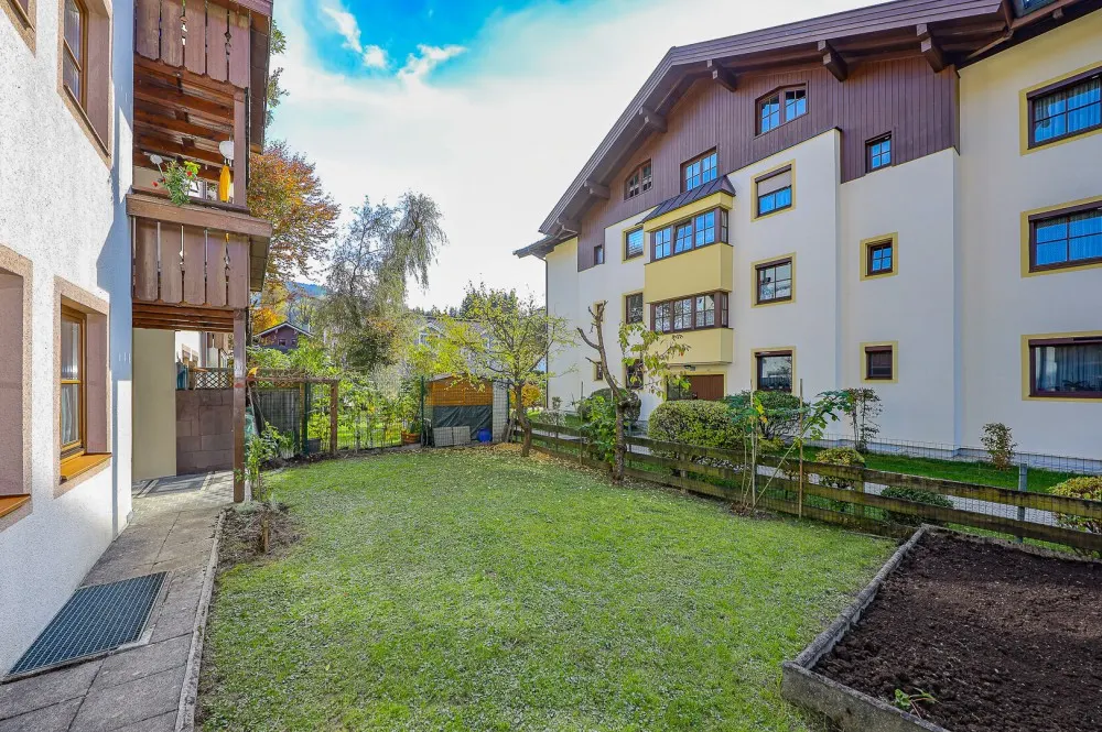 KITZIMMO-Gartenwohnung in zentraler Ruhelage kaufen - Immobilien Kirchberg.