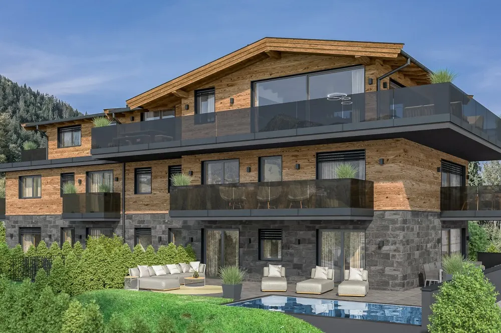 KITZIMMO-Luxus-Penthouse am Hahnenkamm kaufen - Immobilien Kitzbühel.