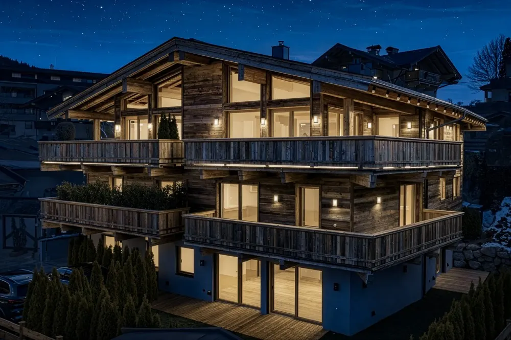 KITZIMMO-Exklusives Neubau-Penthouse mit Ski/in-Ski/out - Immobilien Kirchberg.