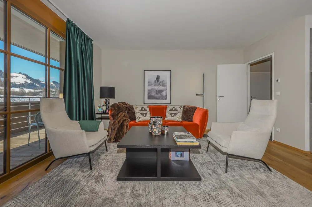 KITZIMMO-exklusive Neubauwohnung mit Hahnenkammblick - Immobilien Kitzbühel.-4