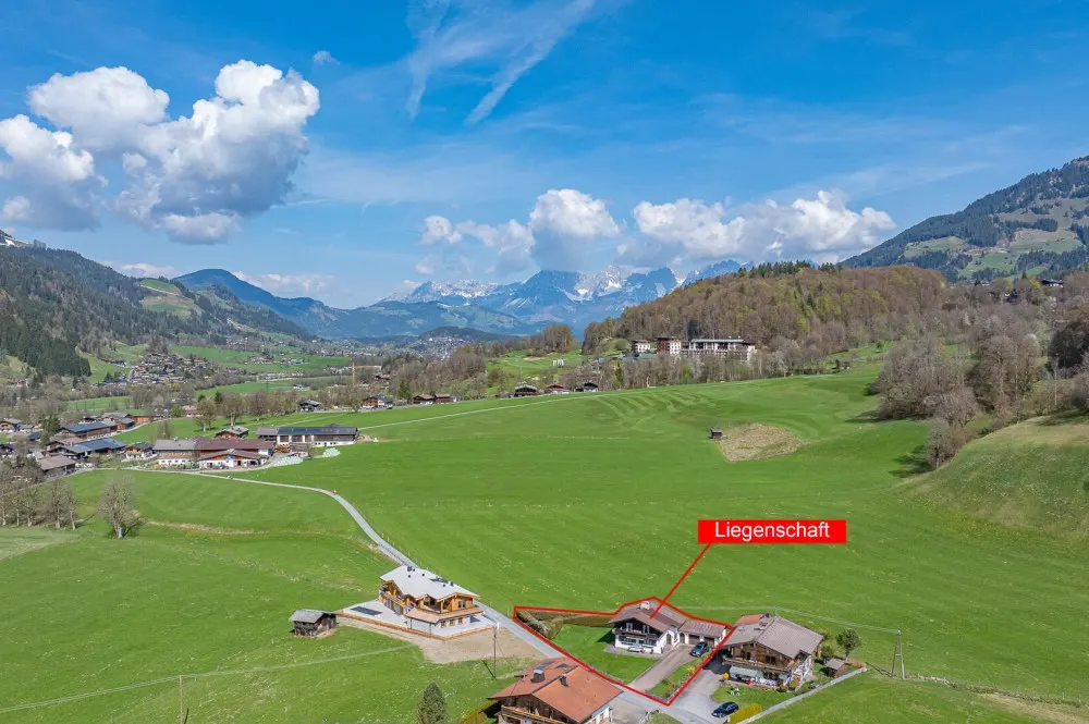 KITZIMMO-Landhaus in Toplage kaufen - Immobilien Aurach bei Kitzbühel.