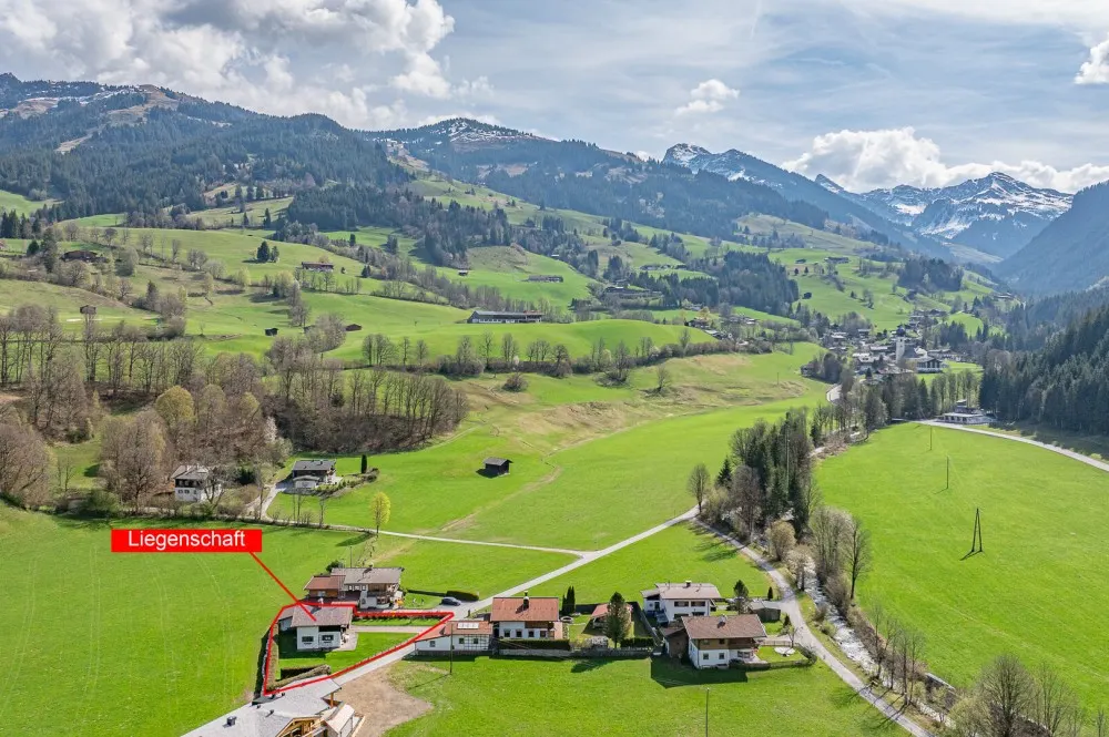 KITZIMMO-Landhaus in Toplage kaufen - Immobilien Aurach bei Kitzbühel.