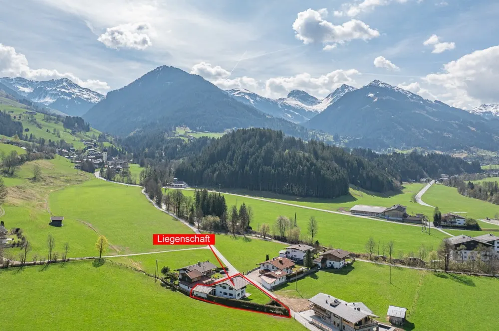 KITZIMMO-Baugrundstück in Toplage kaufen - Immobilien Aurach bei Kitzbühel.
