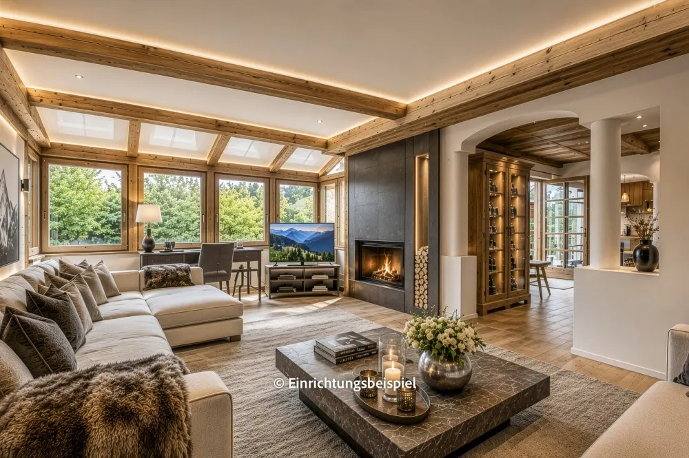 KITZIMMO-Großzügige Wohnung mit schönem Ausblick in Zentrumslage - Immobilien Kitzbühel.