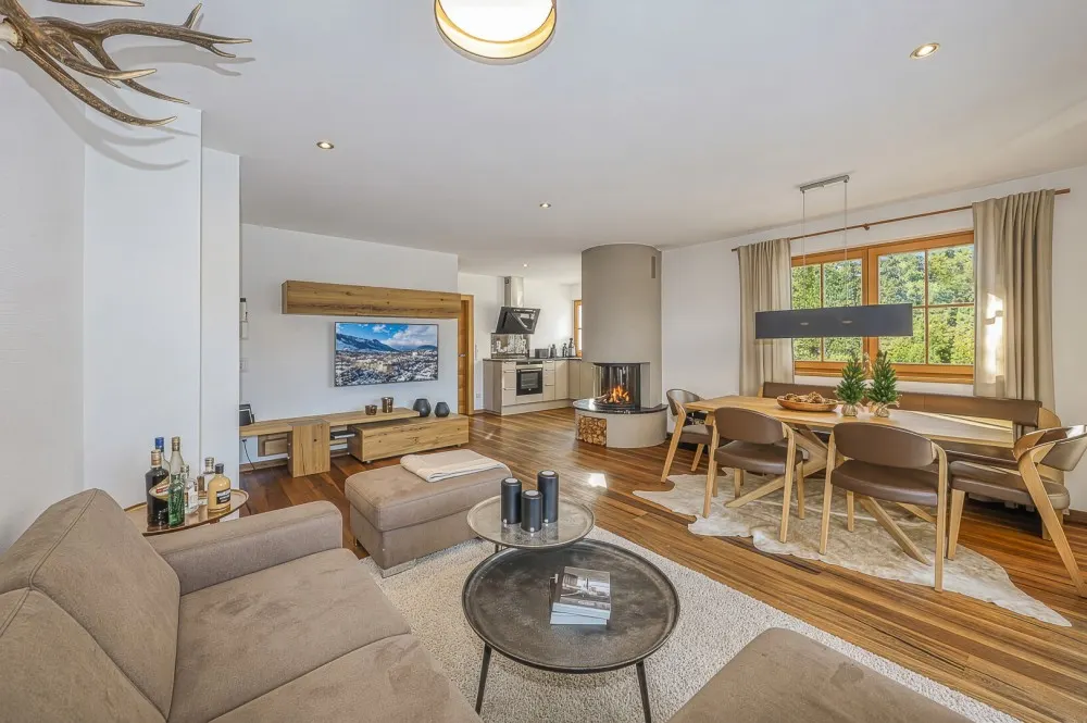 KITZIMMO-Exklusive Gartenwohnung in Top-Ruhelage auf der Bichlalm - Immobilien Kitzbühel.-4