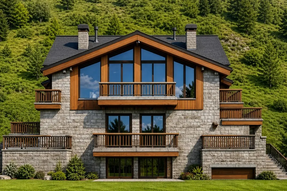 KITZIMMO-Grundstück mit Baugenehmigung für 3-Luxuswohnungen - Immobilien Kitzbühel.-13