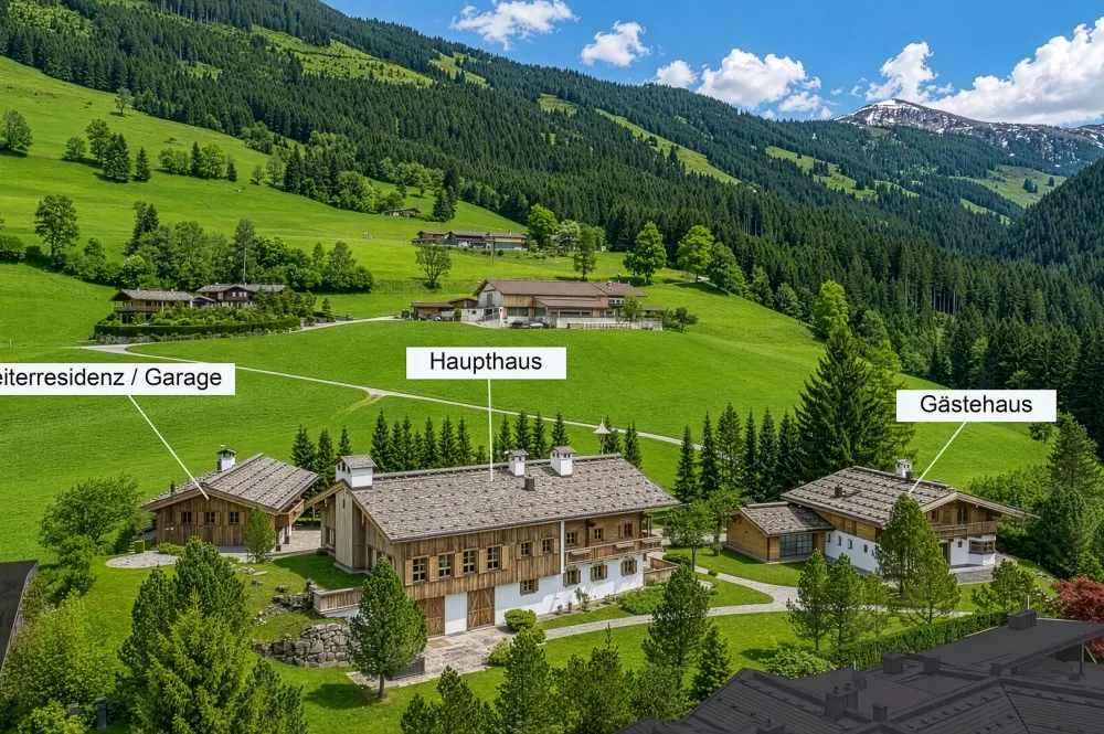 KITZIMMO-Einzigartiges Luxus-Anwesen in Toplage kaufen - Immobilien Kitzbühel.