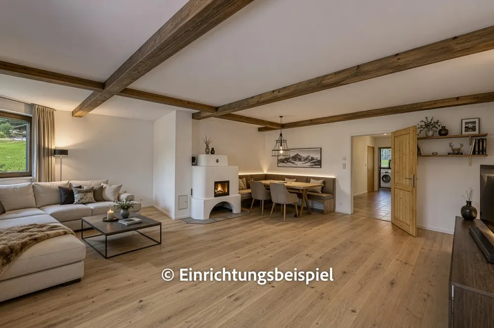 KITZIMMO-4-Zimmerwohnung mit traumhaftem Ausblick in sonniger Ruhelage - Immobilien Jochberg.