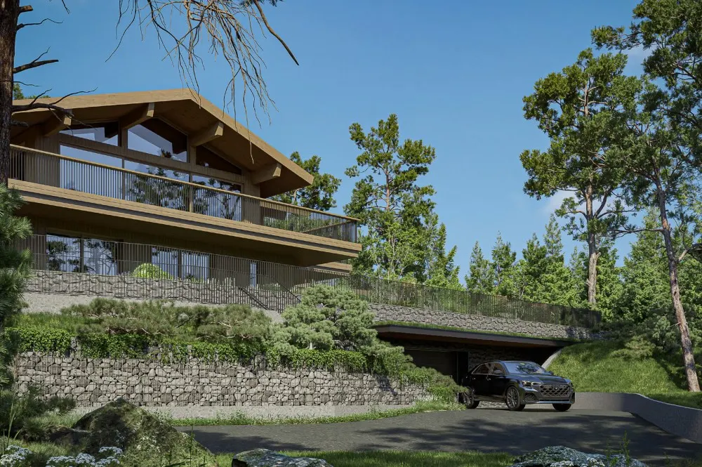 KITZIMMO-Exklusives Grundstück mit genehmigter Luxusvilla - Immobilien Kitzbühel.