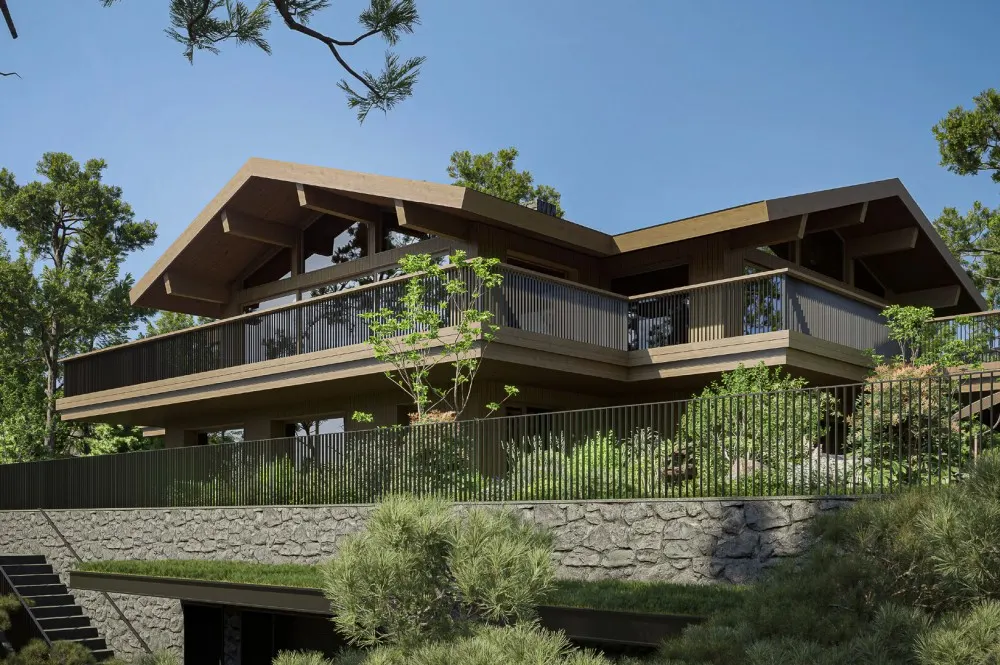 KITZIMMO-Exklusives Grundstück mit genehmigter Luxusvilla - Immobilien Kitzbühel.