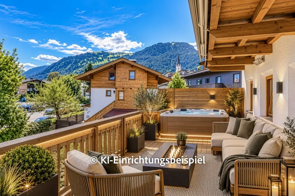 KITZIMMO-Großzügige Wohnung mit schönem Ausblick in Zentrumslage - Immobilien Kitzbühel.-16
