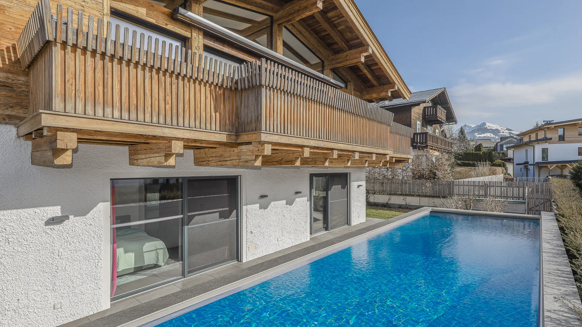 KITZIMMO-Luxusvilla mit Pool in Toplage am Sonnberg kaufen - Immobilien Kitzbühel.-20