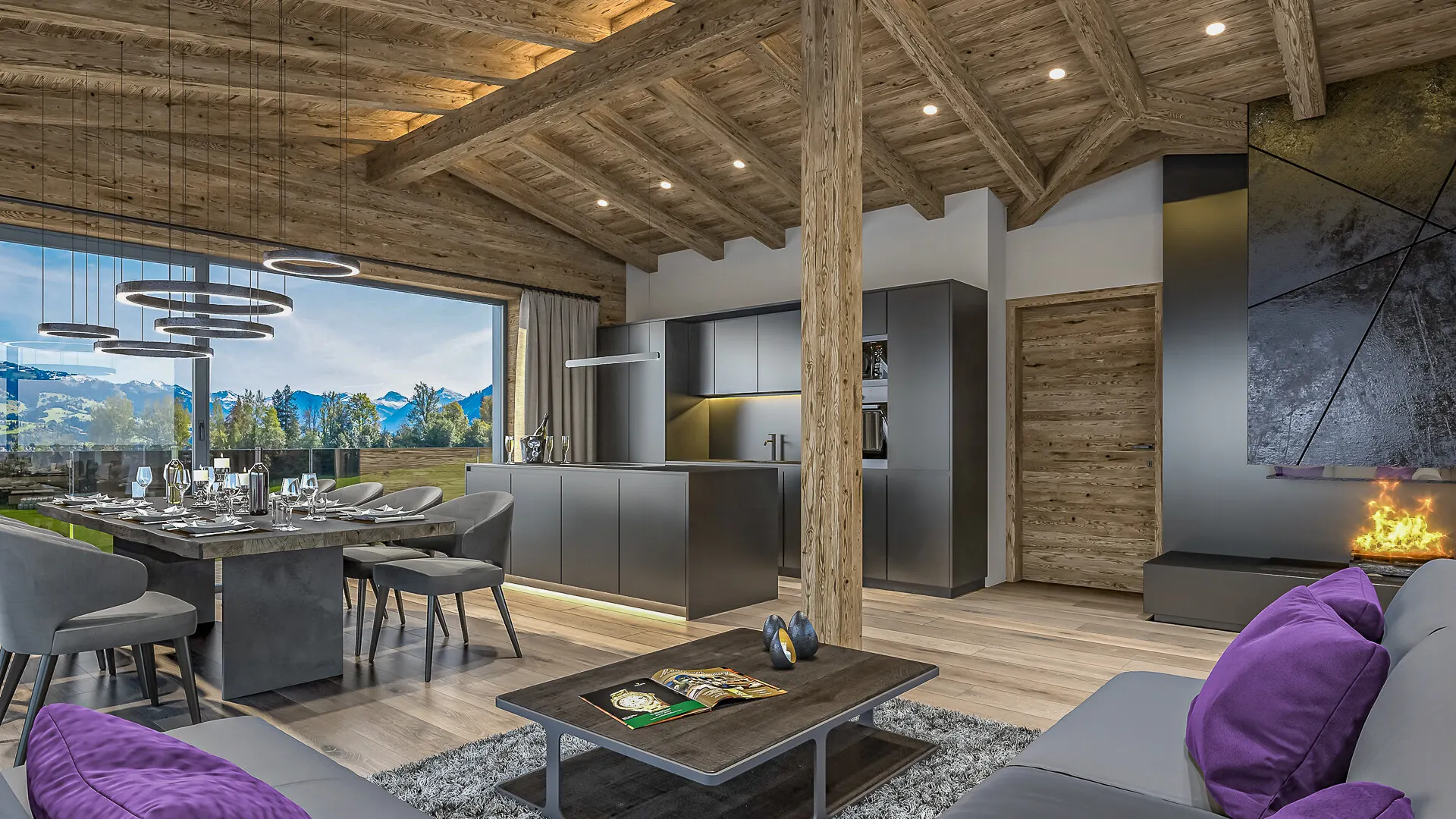 KITZIMMO-Luxus-Penthouse am Hahnenkamm kaufen - Immobilien Kitzbühel.