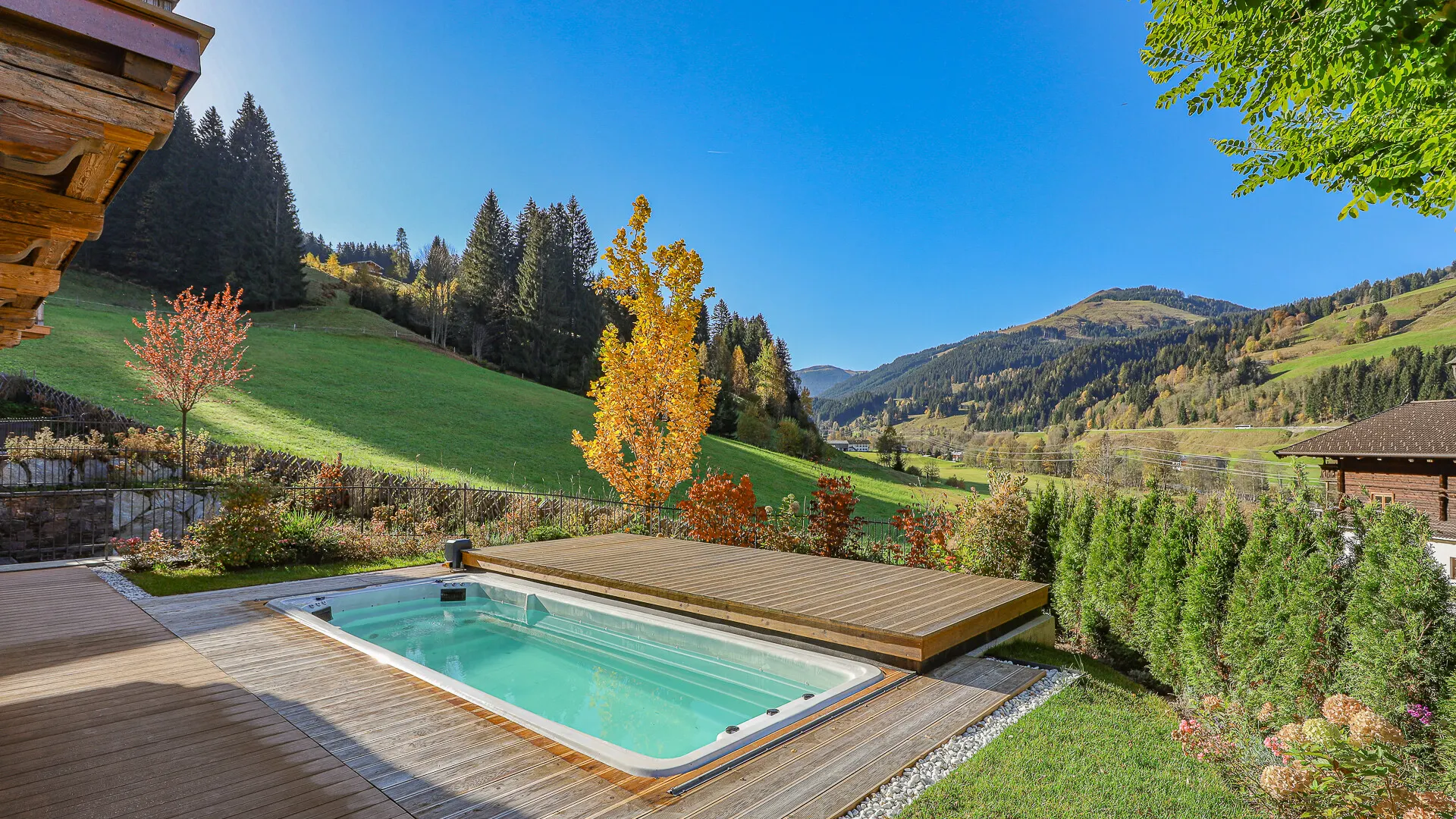 KITZIMMO-Luxuswohnung mit Pool in Toplage kaufen - Immobilie Jochberg.