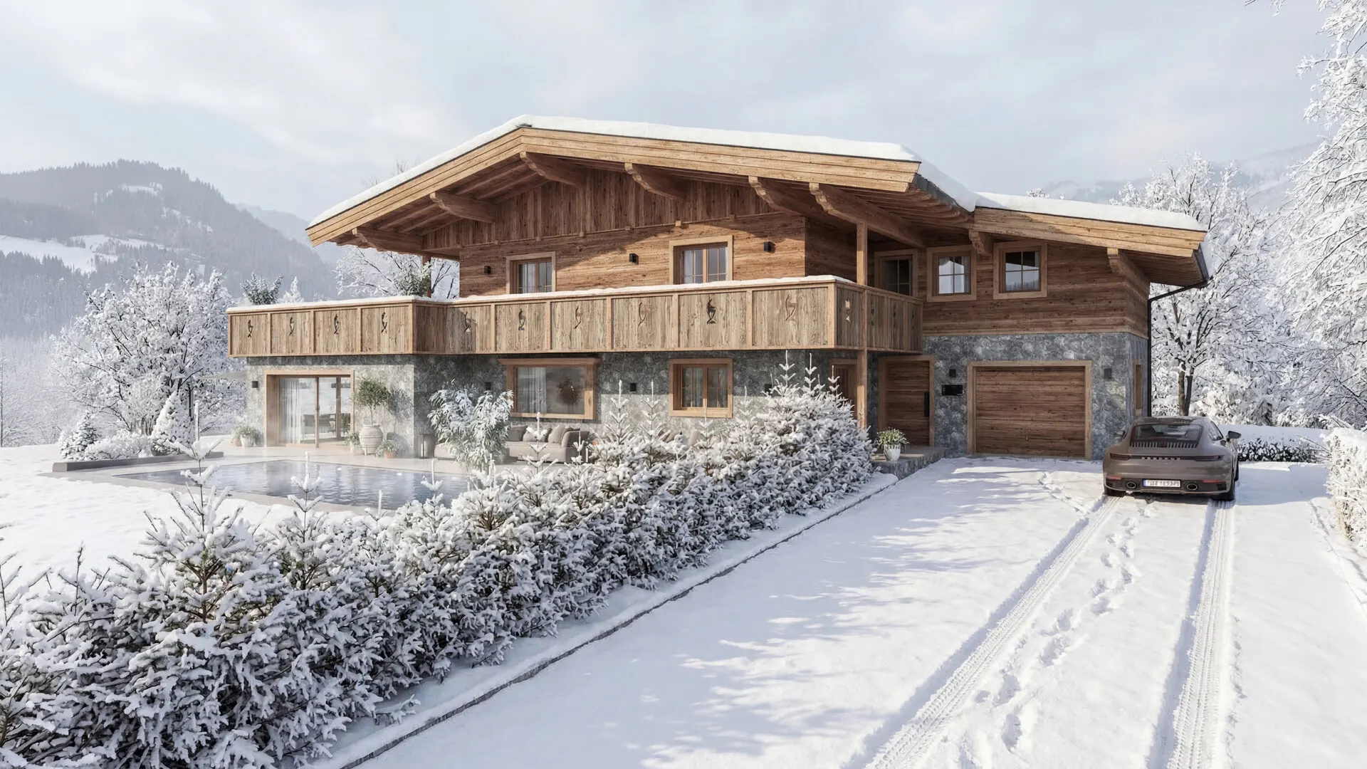 KITZIMMO-Landhaus mit Freizeitwohnsitz in traumhafter Lage - Immobilien Aurach.