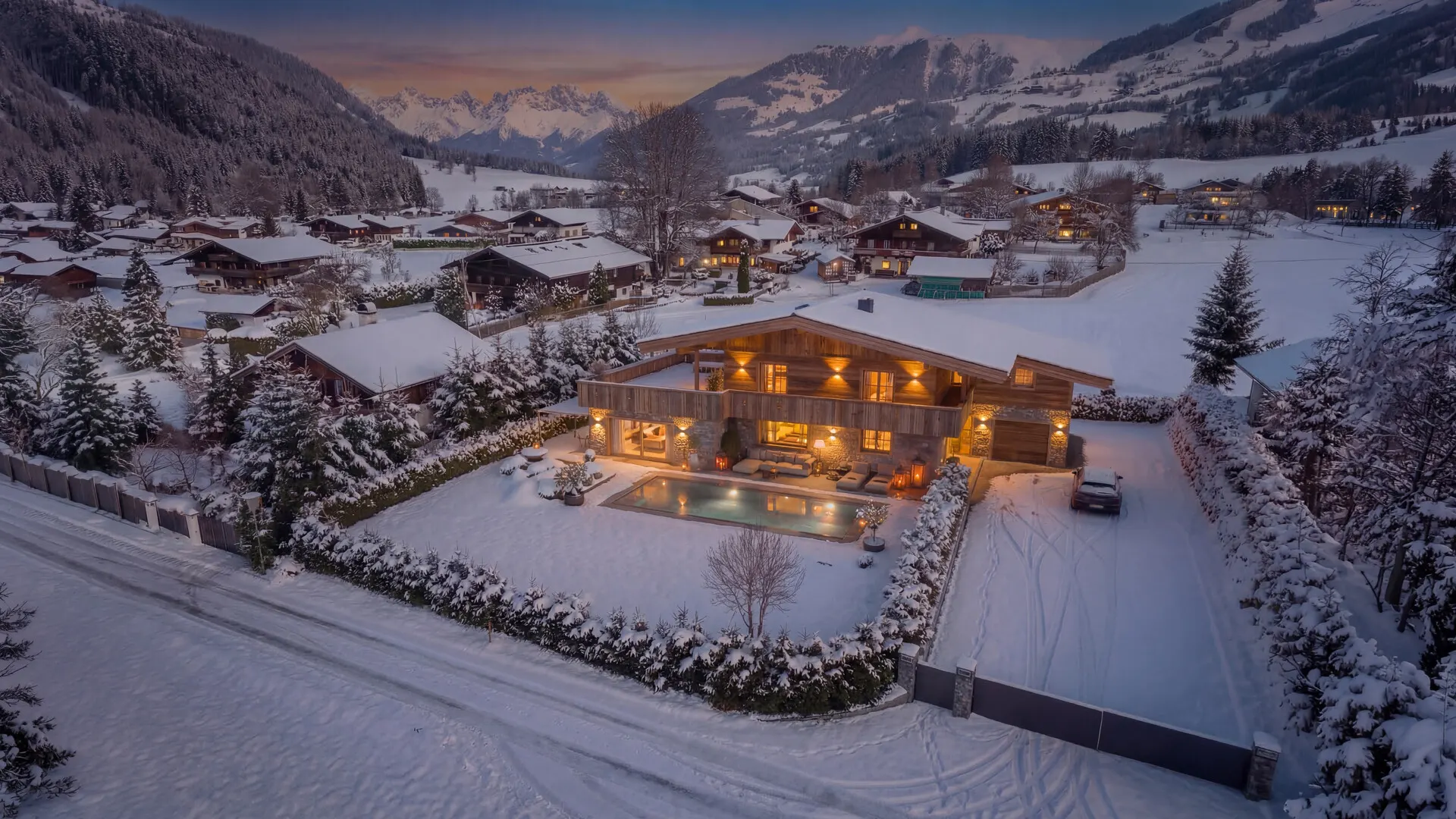 KITZIMMO-Landhaus mit Freizeitwohnsitz in traumhafter Lage - Immobilien Aurach.