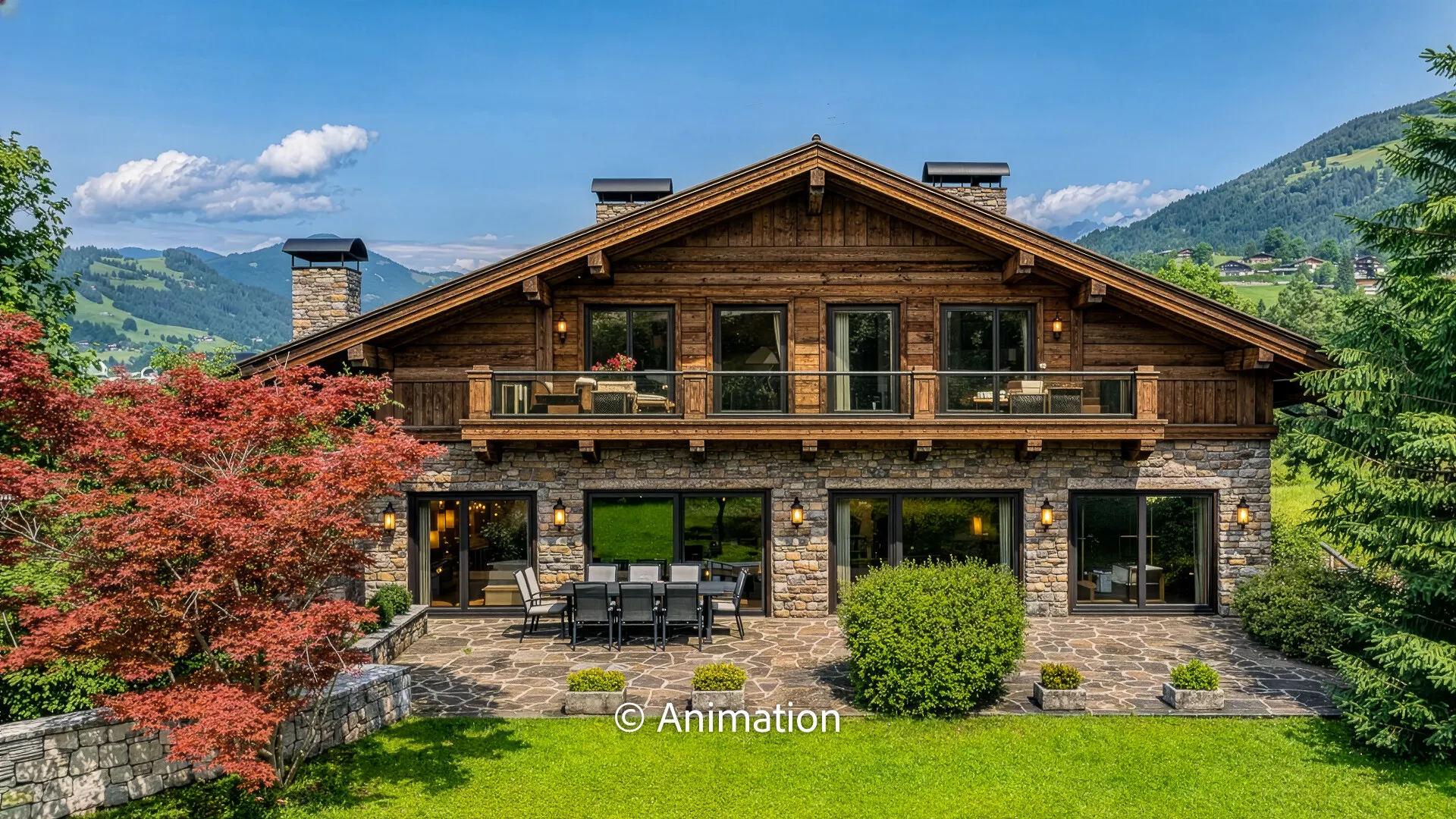 KITZIMMO-Baugrundstück mit Altbestand in Toplage auf der Bichlalm - Immobilien Kitzbühel-2