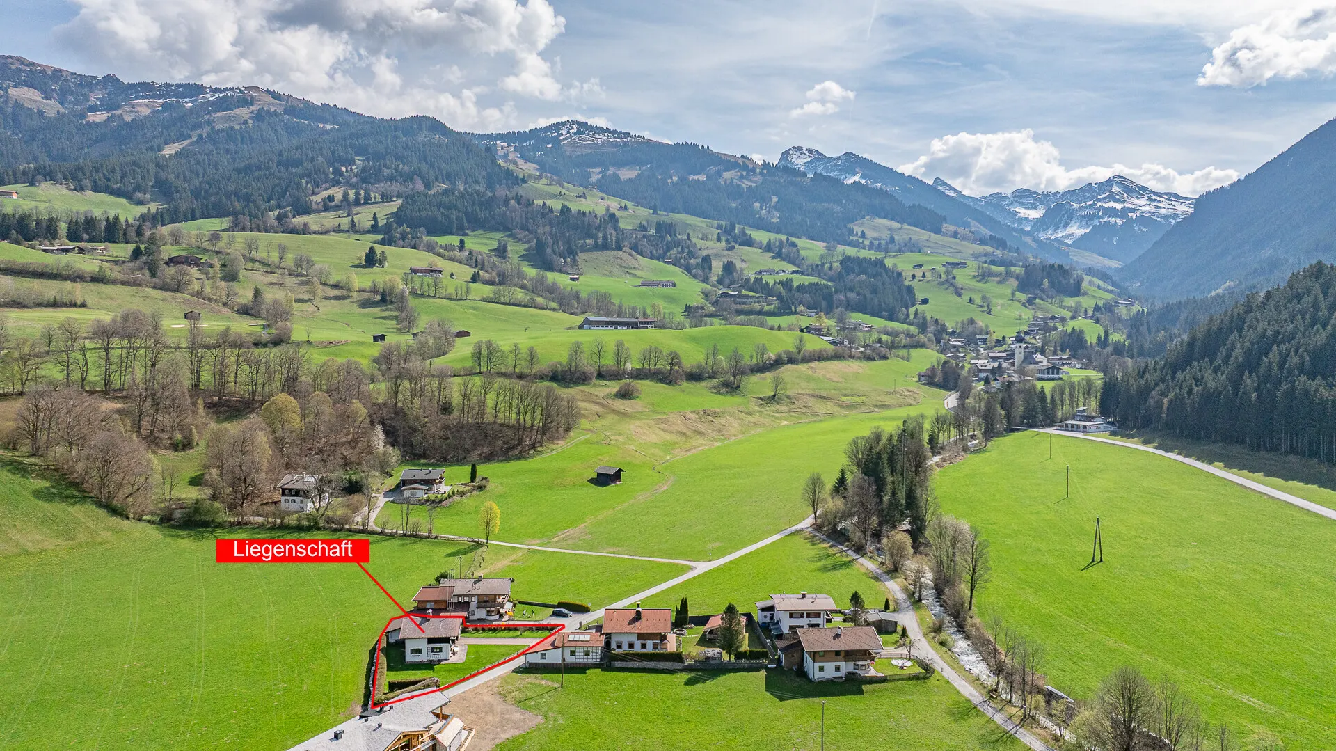 KITZIMMO-Baugrundstück in Toplage kaufen - Immobilien Aurach bei Kitzbühel.