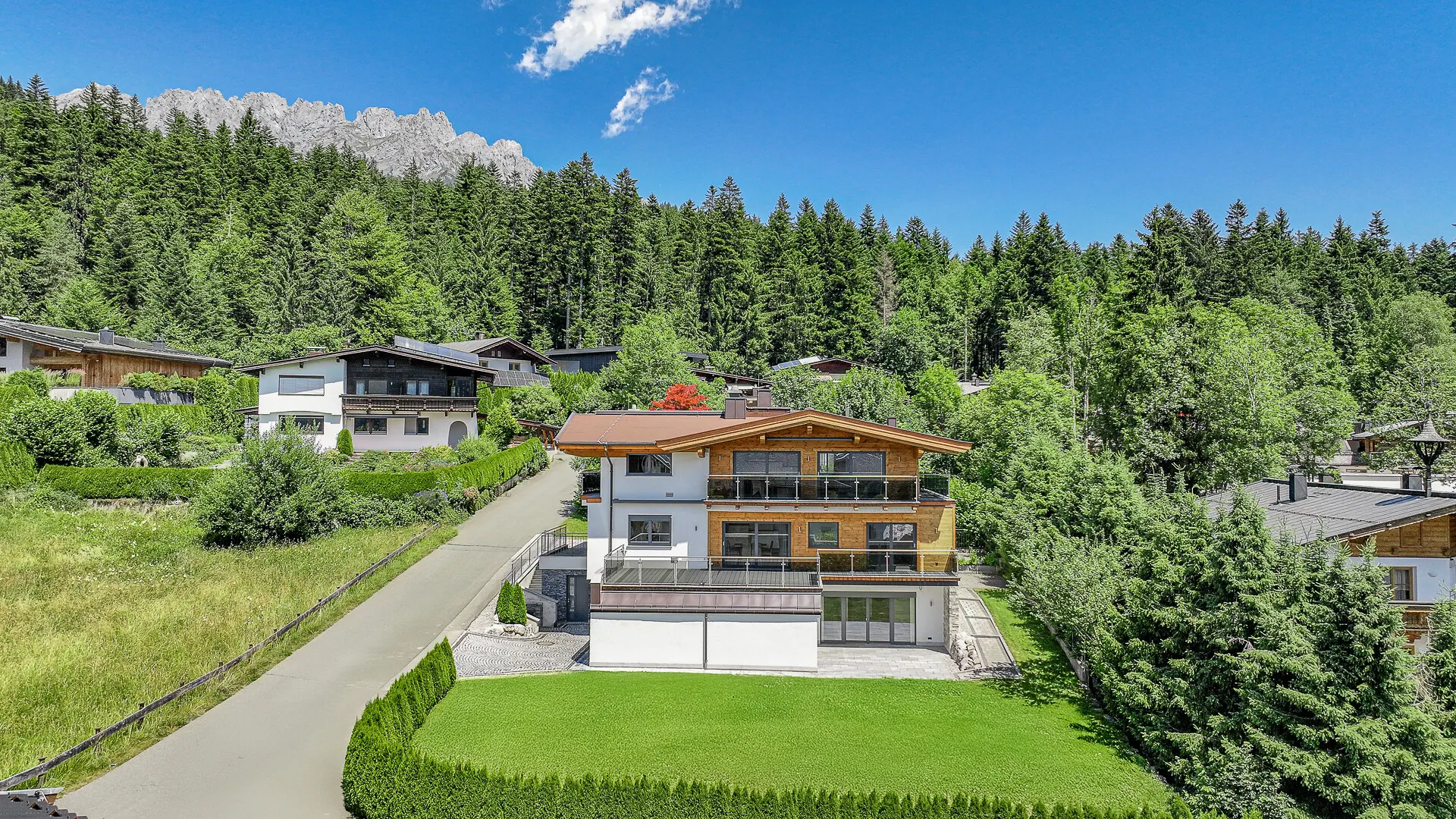 KITZIMMO-Neubauvilla in sonniger Top-Ruhelage kaufen - Immobilien Ellmau am Wilden Kaiser.-3