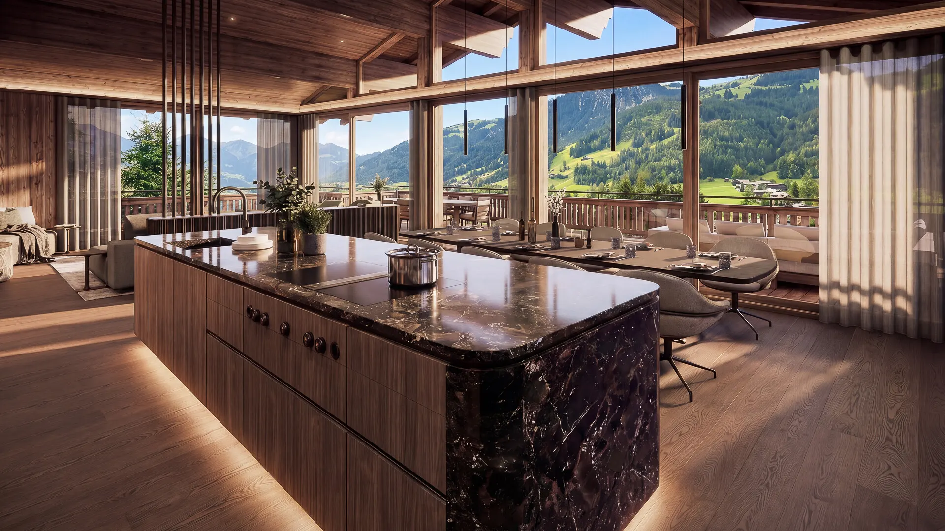 KITZIMMO-Luxusvilla in einzigartiger Toplage am Lebenberg kaufen - Immobilien Kitzbühel.