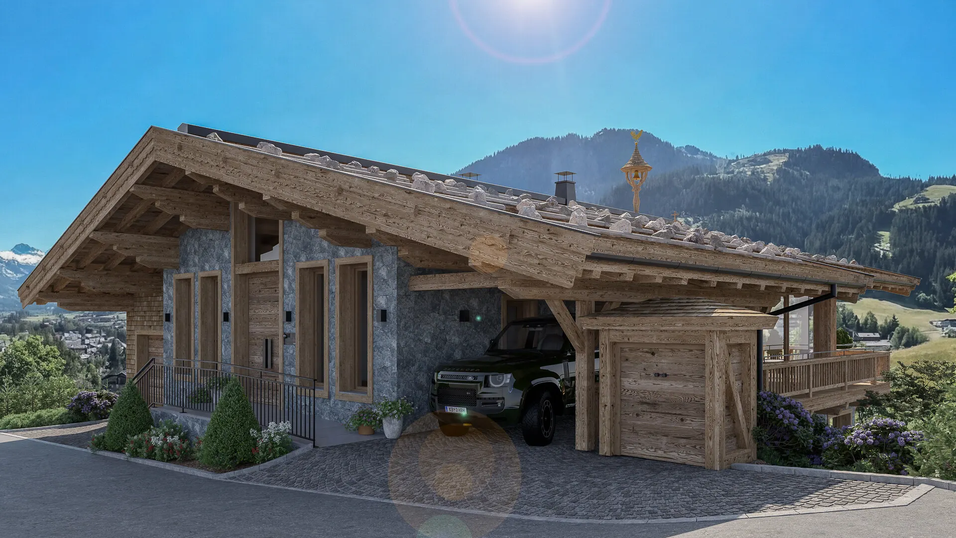 KITZIMMO-Luxusvilla in einzigartiger Toplage am Lebenberg kaufen - Immobilien Kitzbühel.-9