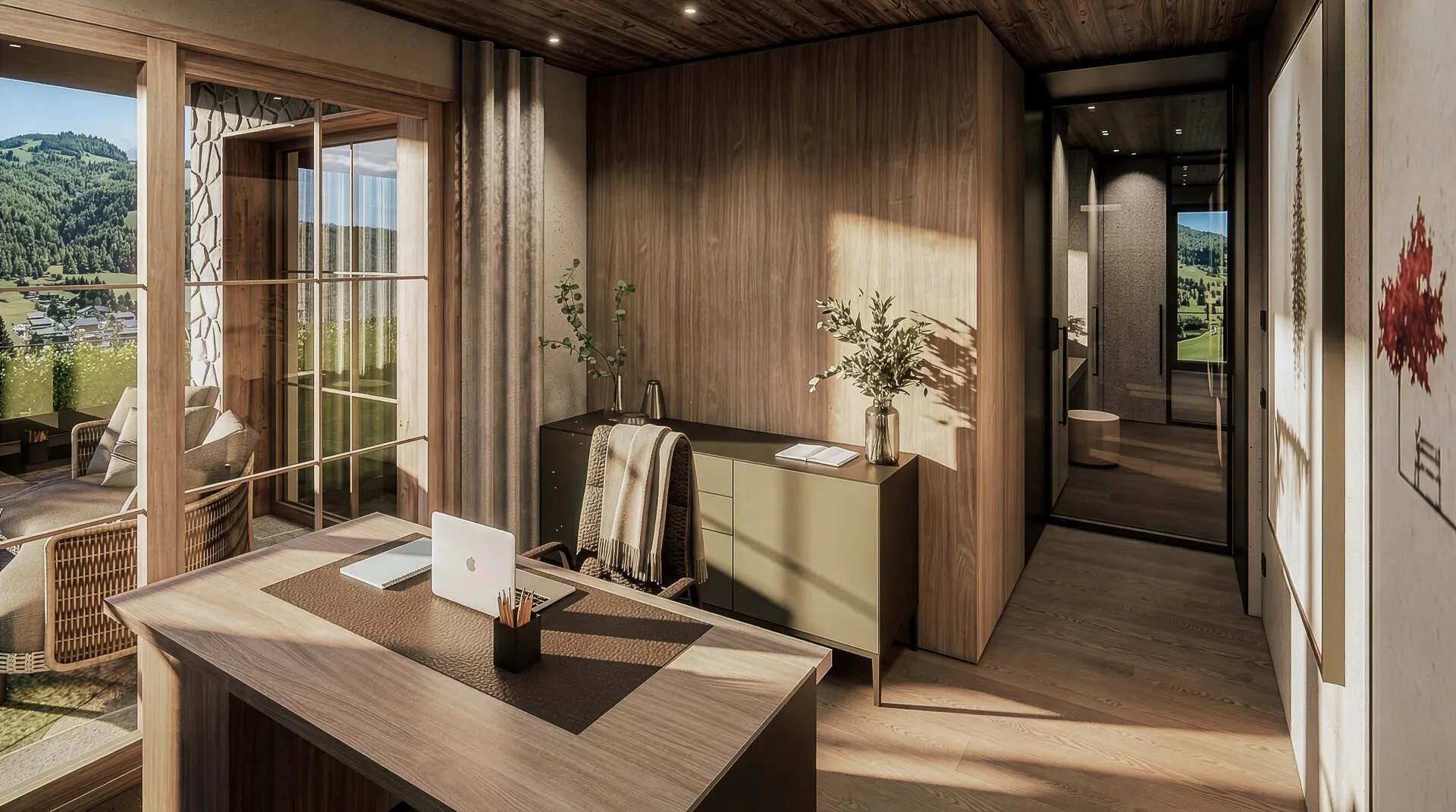KITZIMMO-Grundstück mit Baugenehmigung in einzigartiger Toplage am Lebenberg - Immobilien Kitzbühel.