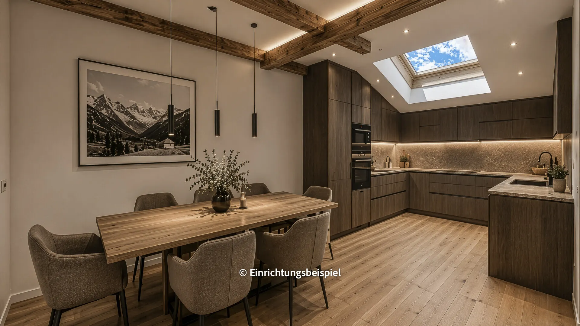 KITZIMMO-Dachgeschosswohnung in Ruhelage mit Kaiserblick kaufen - Immobilien Oberndorf.