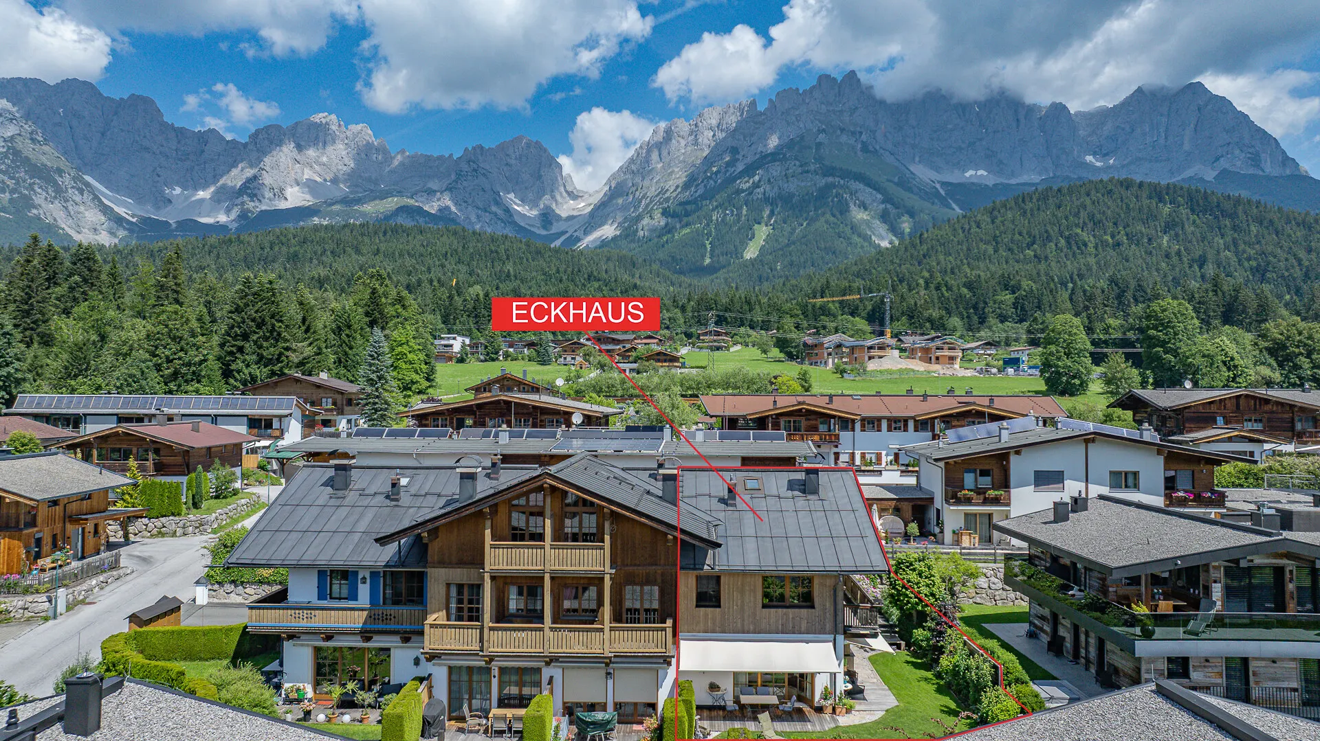 KITZIMMO-Hochwertiges Eck-Reihenhaus in sonniger Top-Ruhelage - Immobilien Going.