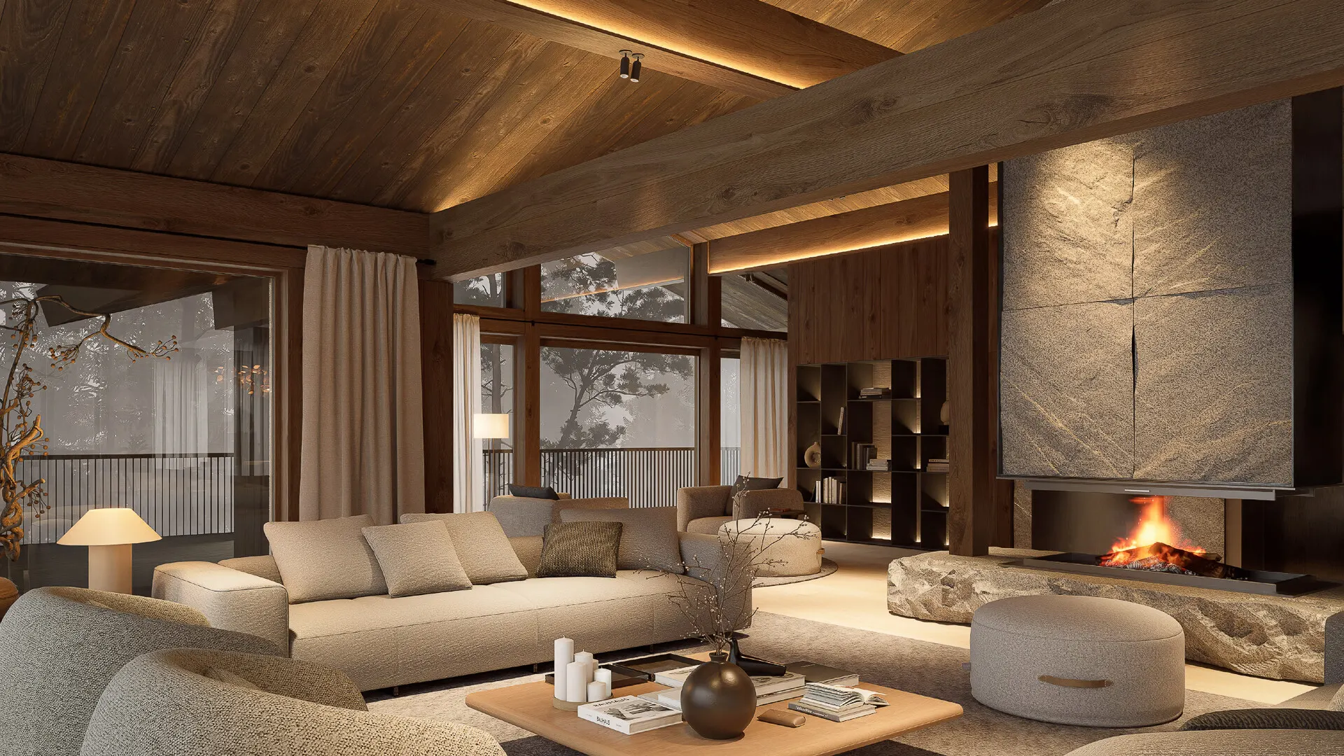 KITZIMMO-Exklusives Grundstück mit genehmigter Luxusvilla - Immobilien Kitzbühel.