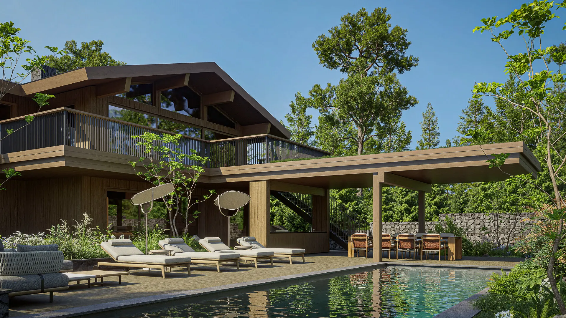 KITZIMMO-Exklusives Grundstück mit genehmigter Luxusvilla - Immobilien Kitzbühel.