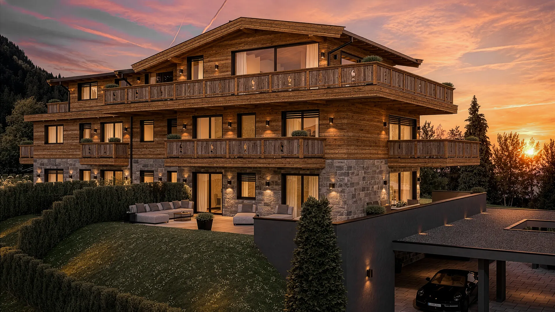 KITZIMMO-Luxus-Penthouse am Hahnenkamm kaufen - Immobilien Kitzbühel.-2