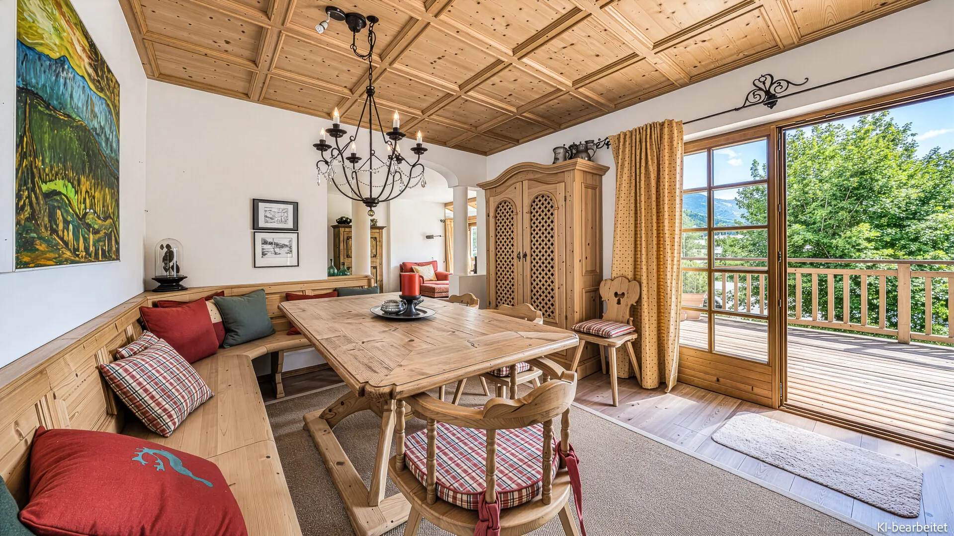 KITZIMMO-Großzügige Wohnung mit schönem Ausblick in Zentrumslage - Immobilien Kitzbühel.