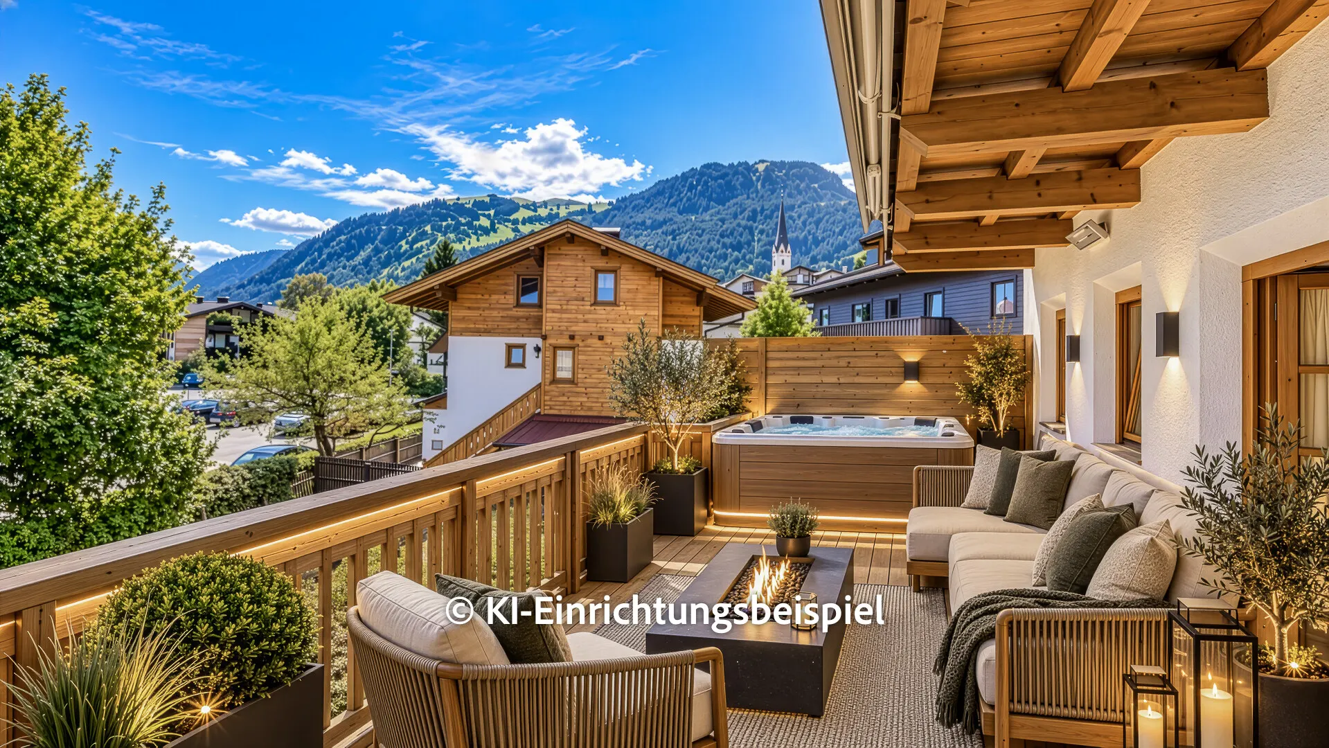 KITZIMMO-Großzügige Wohnung mit schönem Ausblick in Zentrumslage - Immobilien Kitzbühel.-16